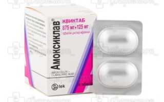 Особенности лечения Амоксиклавом 875 125: показания, инструкция по ...
